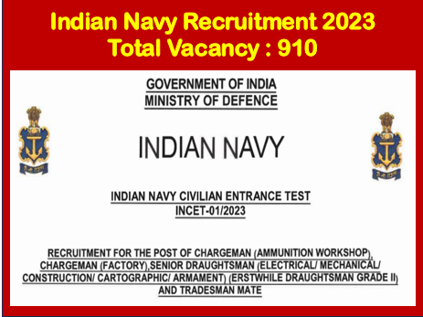 You are currently viewing Indian Navy Recruitment 2023